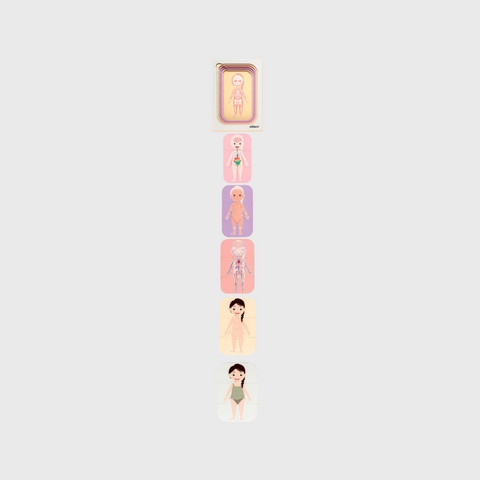 Multi-layer puzzle - girl