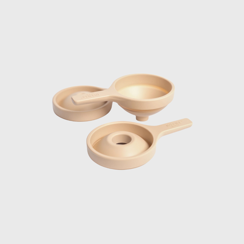 PlayTray priedai: išskleidžiami piltuvėliai