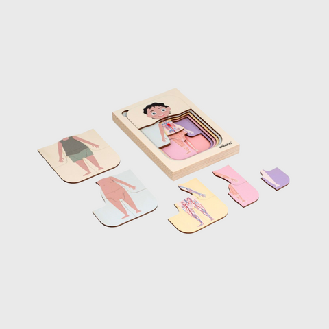 Multi-layer puzzle - boy