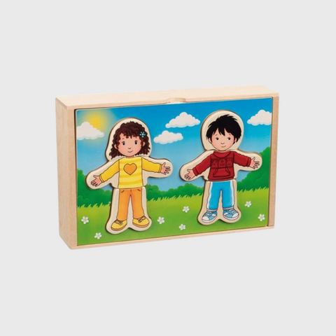 Dress-Up Puzzle | Girl and Boy