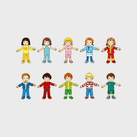 Dress-Up Puzzle | Girl and Boy