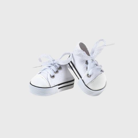 Minikane 34-37 cm. rūbai - sportbačiai balti