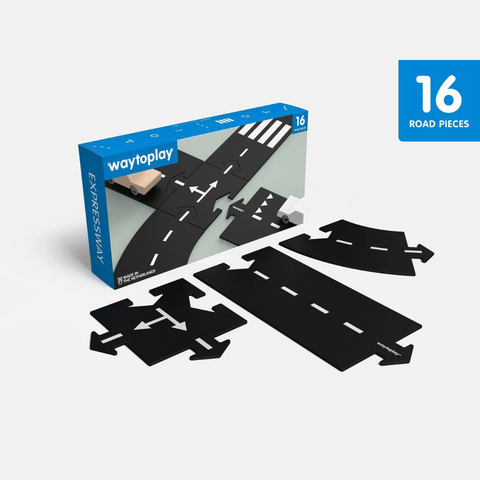 WayToPlay car road - 16 pieces