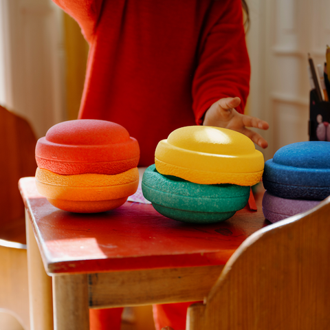 Stapelstein Mini Stones - Rainbow Set