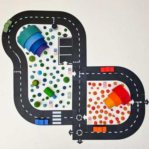 WayToPlay car road - 24 pieces