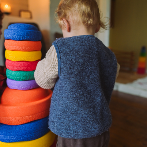 Stapelstein Mini Stones - Rainbow Set