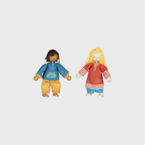 Flexible dolls + clothes