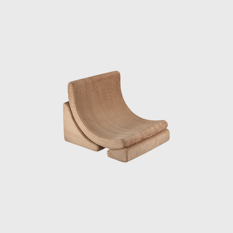 Wigiwama curved armchair - 6 colors