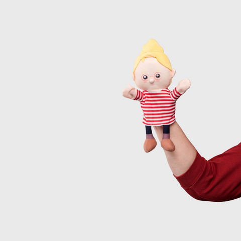 Hand puppets, 2 pcs