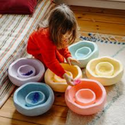Stapelstein Mini akmenukai - pastelinis rinkinys