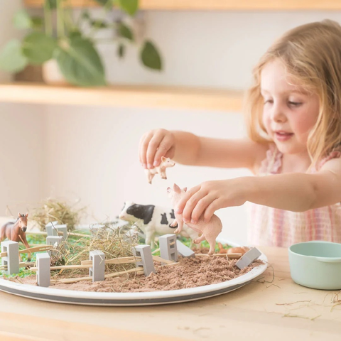 PlayTray - sandarus padėklų komplektas sensoriniams žaidimams