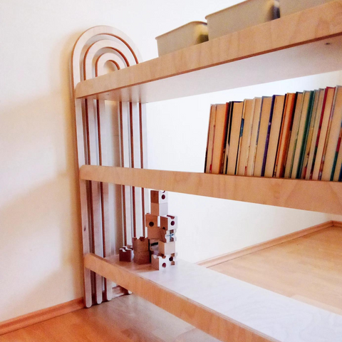 Rainbow shelf - 3 shelves