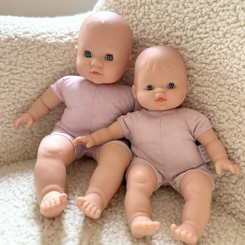 Minikane mirksinti lėlė 36 cm minkštu kūnu - Emilie