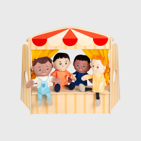 Hand puppets, 2 pcs