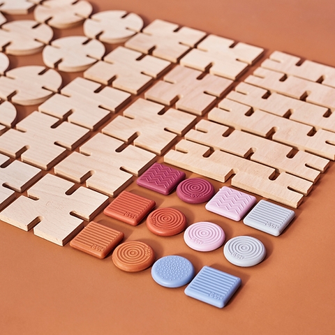 Bavvic construction set | 128 pieces