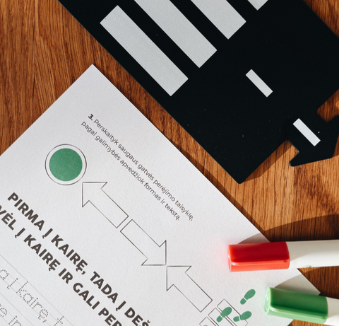 Užduotėlių rinkinys - SAUGUS KELYJE