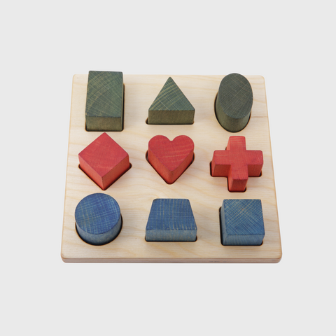 Formų dėlionė-rūšiuoklis - vaivorykštė