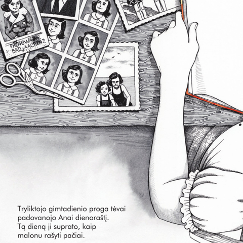 Anne Frank - Mažų žmonių DIDELĖS SVAJONĖS