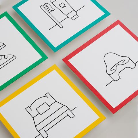 Do it yourself: routine cards