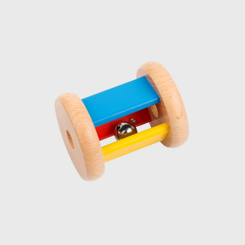 Rolling cylinder - rattle