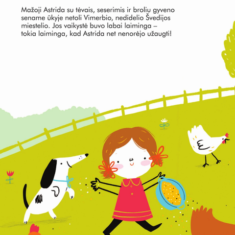 Astrid Lindgren - Mažų žmonių DIDELĖS SVAJONĖS