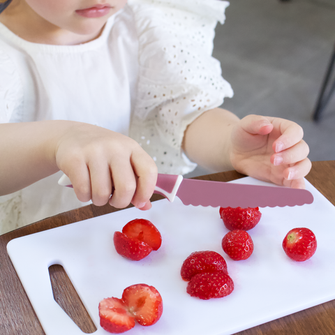 Saugus vaikiškas peilis Kiddikutter - spalvotas
