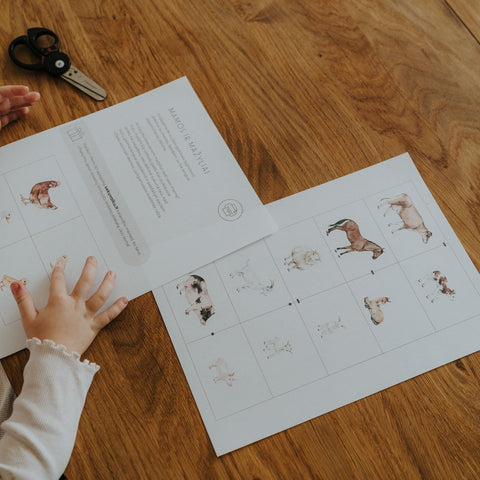 Activity set - MOMS AND BABIES