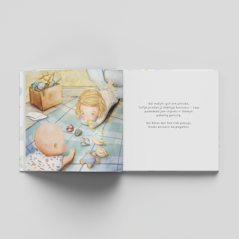 Book "Sofia Learns About Babies"