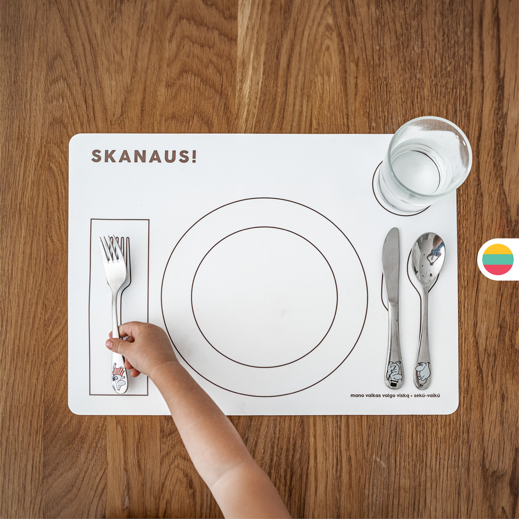 Silikoninis serviravimo padėkliukas - SKANAUS dovanos nuotrauka