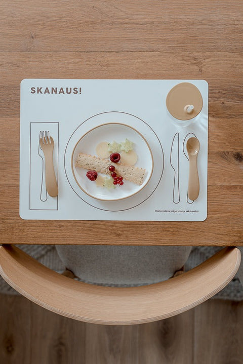 Silikoninis serviravimo padėkliukas - SKANAUS