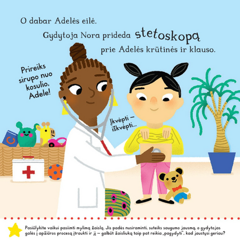 Knyga "Keliaujame pas gydytoją"