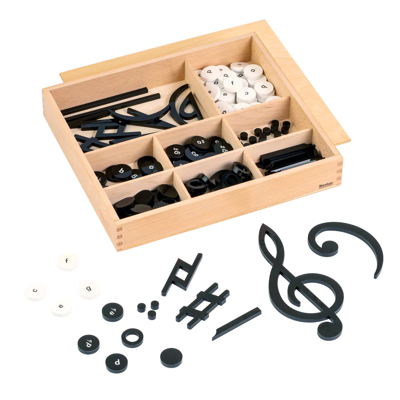 Skambalų muzikos ženklai ir natos