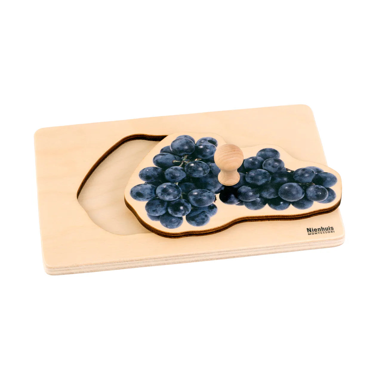 Montessori dėlionė: vynuogės