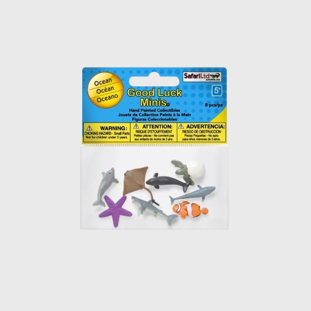 MINI Figūrėlių rinkinys - 8 vandenyno gyventojai