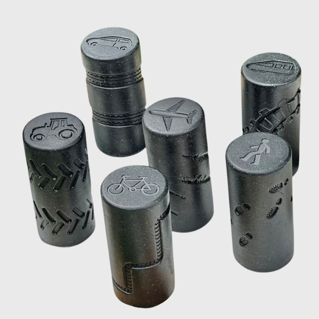 Antspaudukai - sensoriniai ritinėliai | Transportas 2 vnt