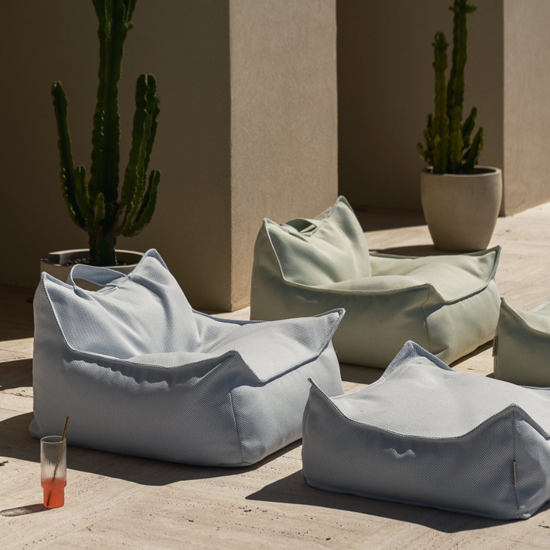Outdoor Wigiwama square beanbag - 3 colors