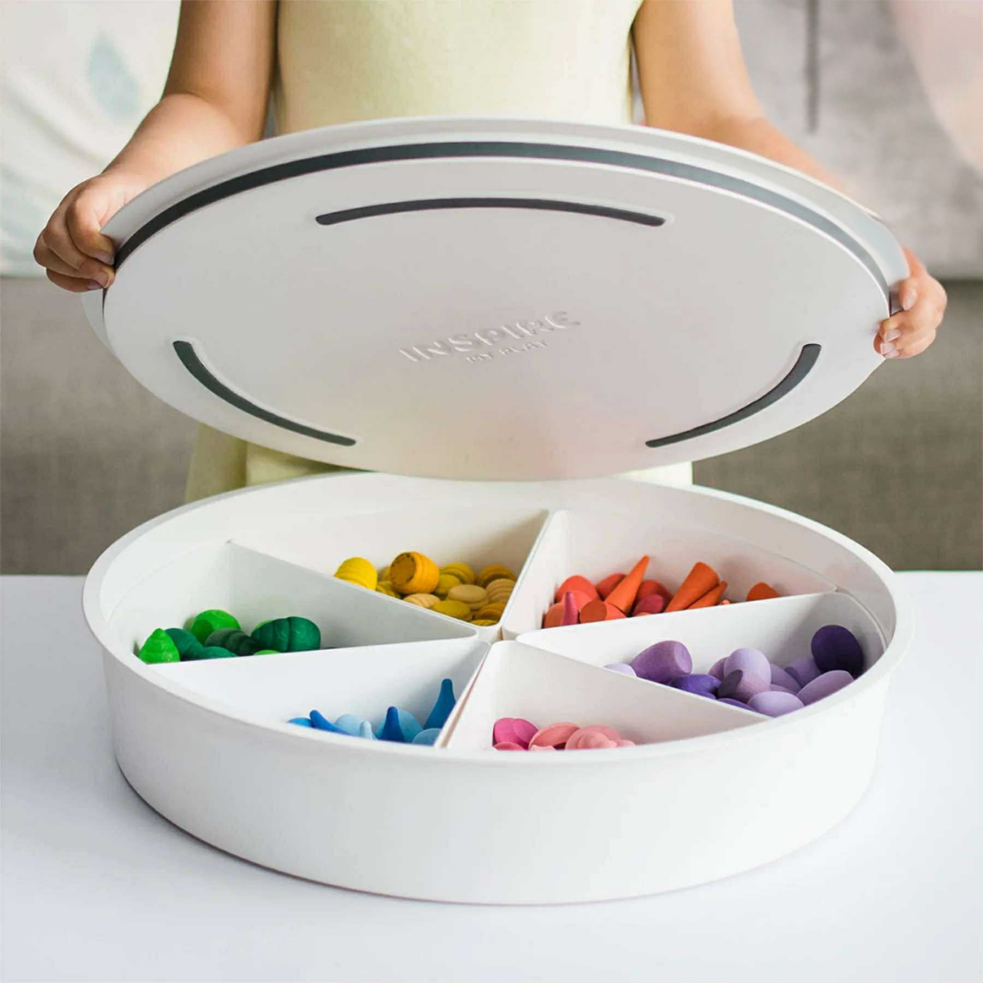 PlayTray - sandarus padėklų komplektas sensoriniams žaidimams