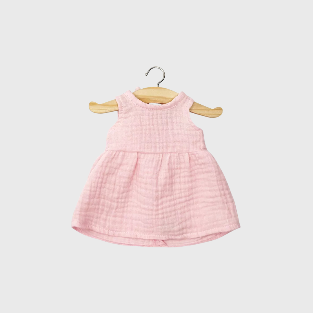 Minikane 34-37 cm. clothes - green dress