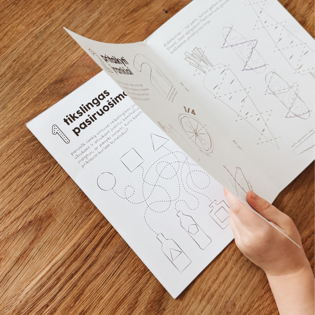 Užduotėlių rinkinys - SAVARANKIŠKAI VIRTUVĖJE