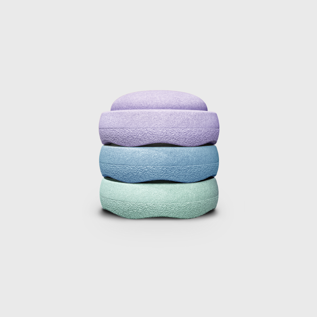 PREORDER Stapelstein Original Cool Pastel - 3 akmenukų rinkinys
