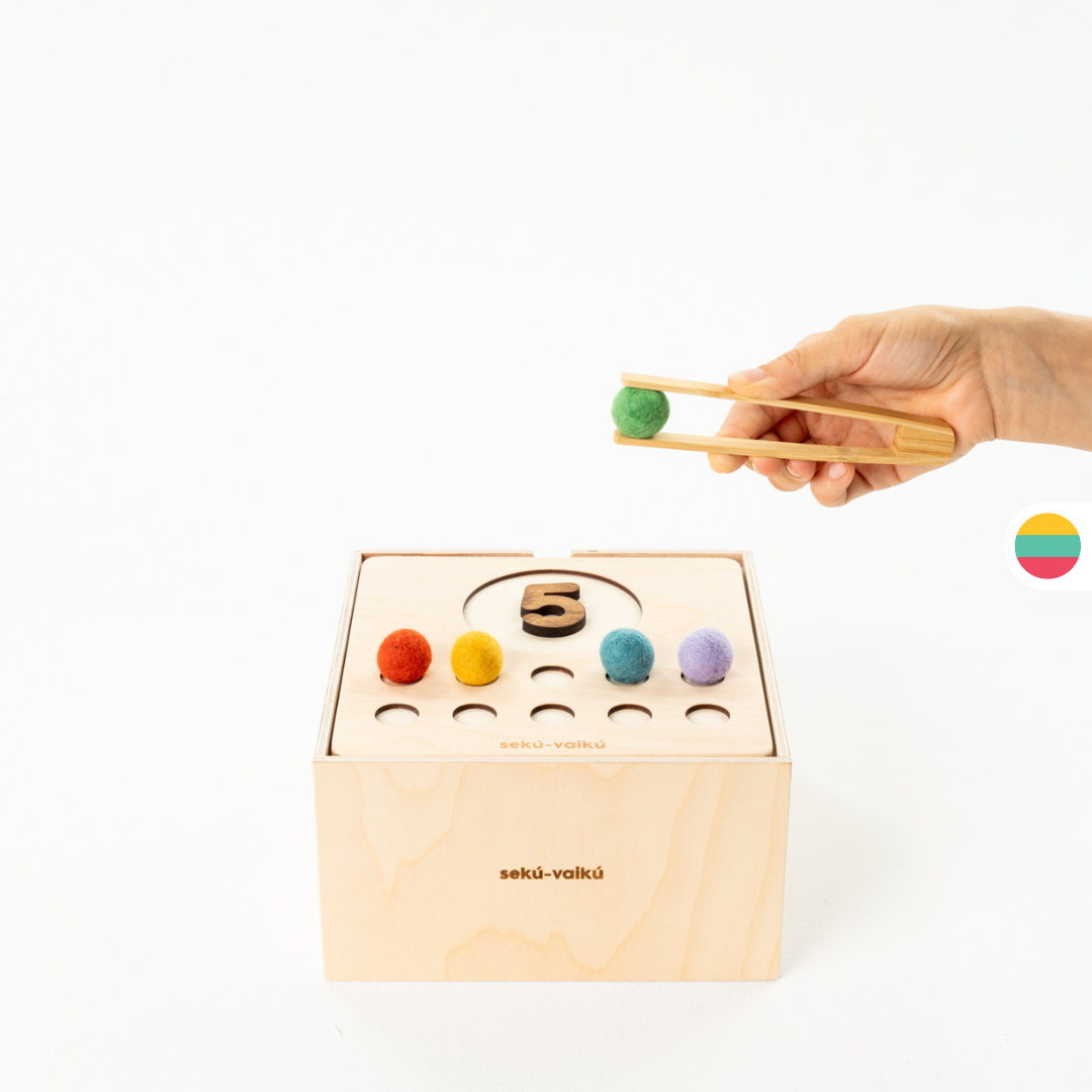 Skaičiavimo lentelė | papildymas mažylio įgūdžių dėžutei