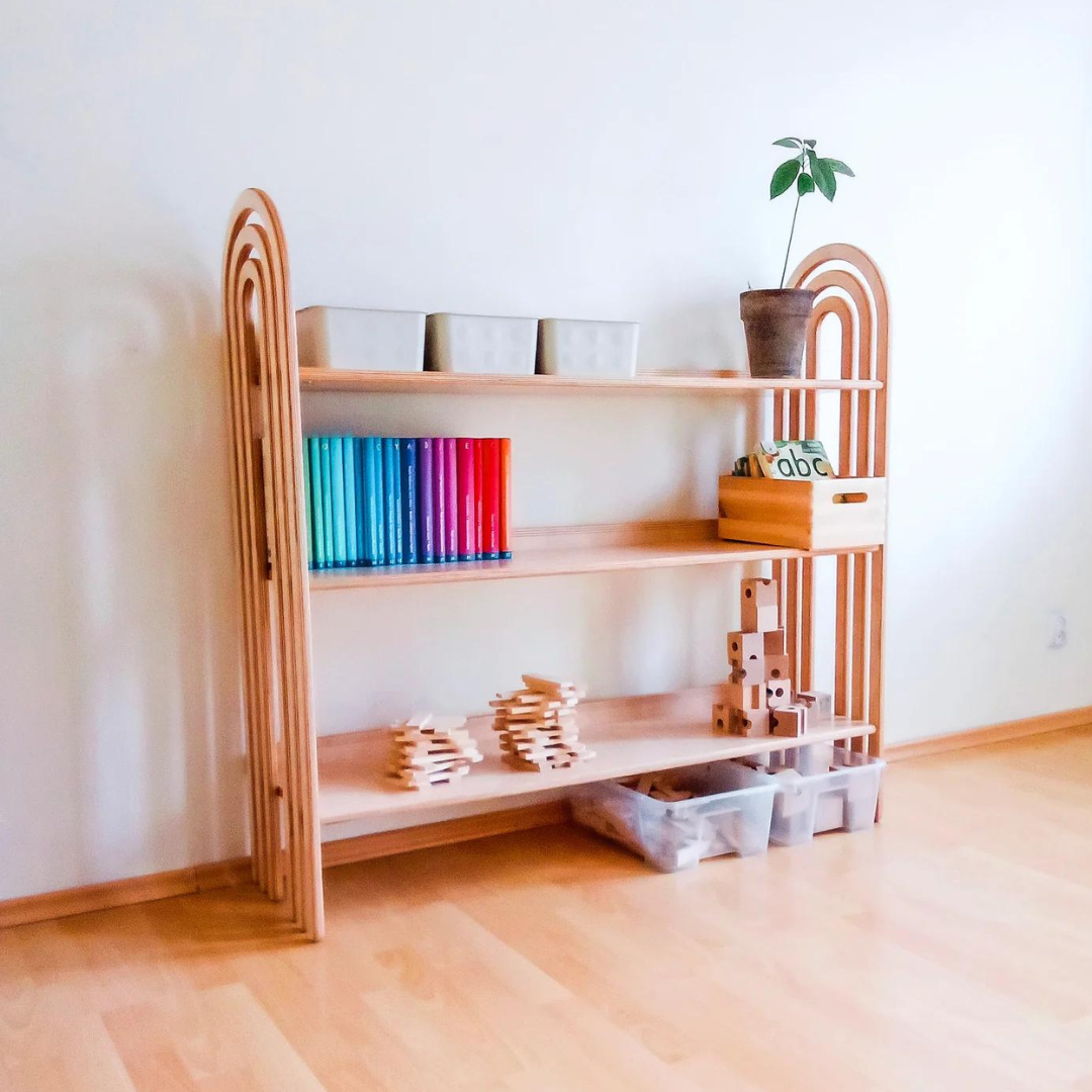 Vaivorykštės lentyna - 3 pločiai