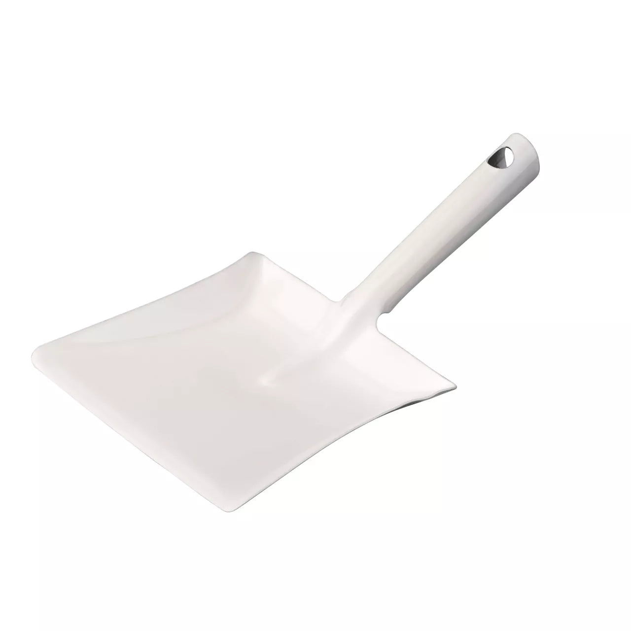 Mini šiukšliadėžė: balta