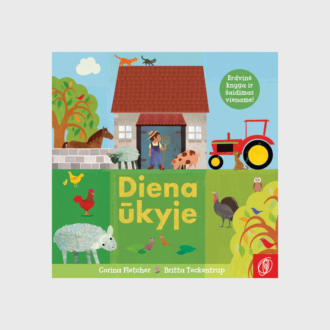 Interaktyvi knyga - Diena ūkyje