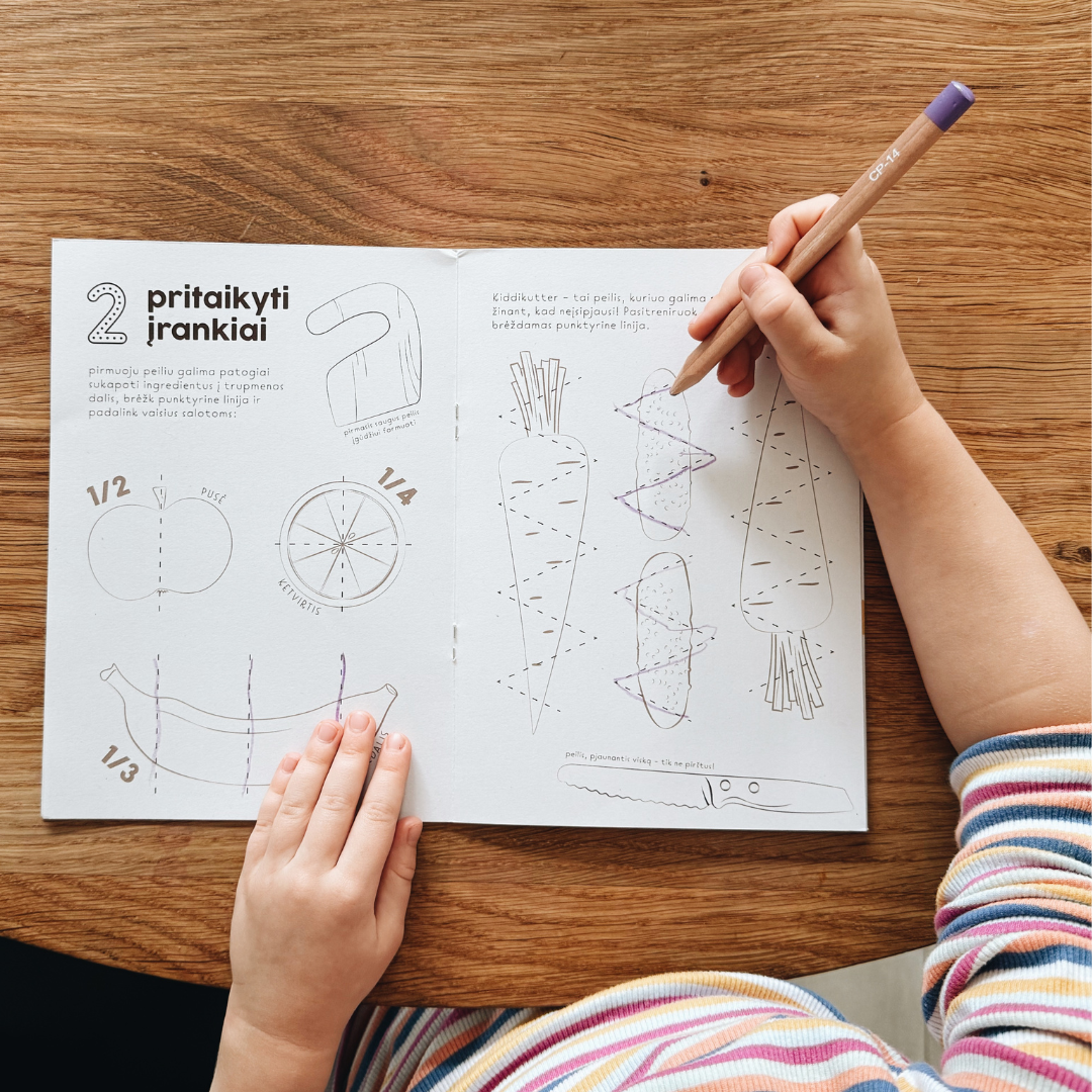 Užduotėlių rinkinys - SAVARANKIŠKAI VIRTUVĖJE