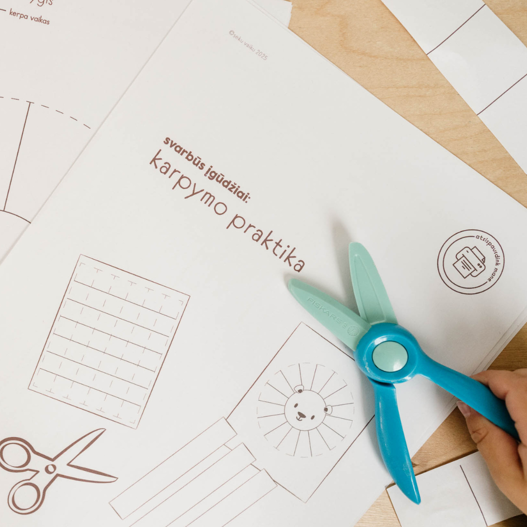 Užduotėlių rinkinys - Karpymo praktika
