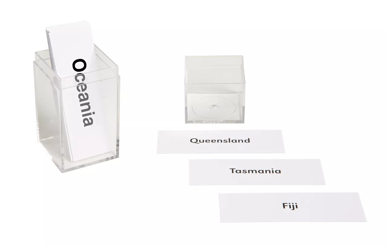 Okeanija: etiketės