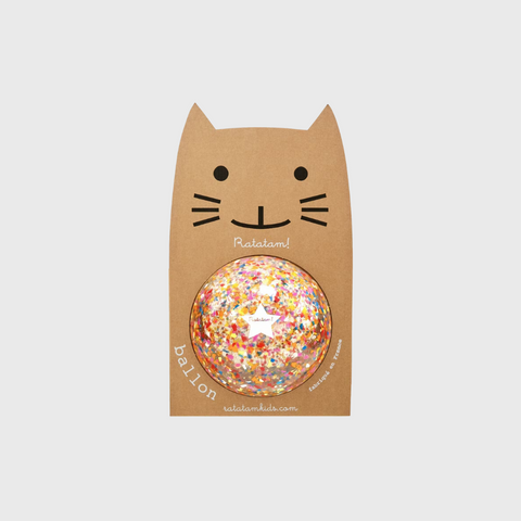 Ratatam kamuolys - 22 cm - confetti