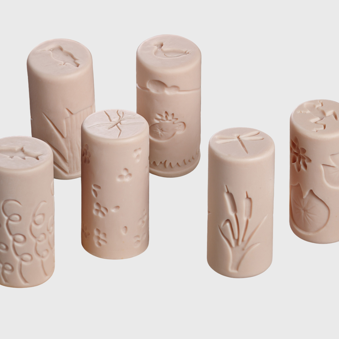 Antspaudukai - sensoriniai ritinėliai | Ežeras 2 vnt