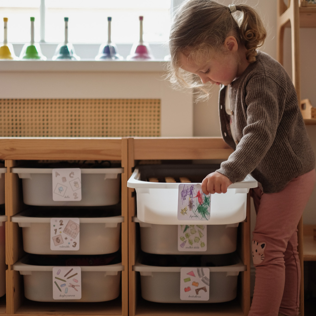 Užduotėlių rinkinys - tvarką palaikančios kategorijų kortelės